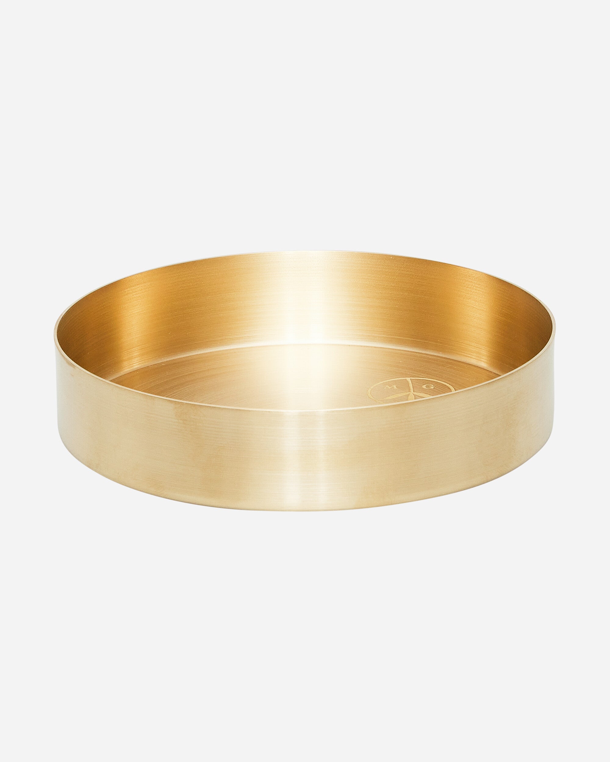 Mister Green Circle Peace Logo Tray Brass High Times Smoking Sets MGCIRCLETRAY 001