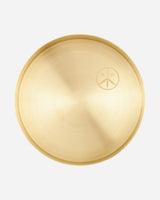 Mister Green Circle Peace Logo Tray Brass High Times Smoking Sets MGCIRCLETRAY 001