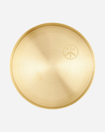 Mister Green Circle Peace Logo Tray Brass High Times Smoking Sets MGCIRCLETRAY 001