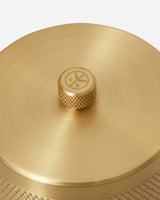 Mister Green Lidded Ashtray Brass High Times Smoking Sets MGLIDTRAY 001