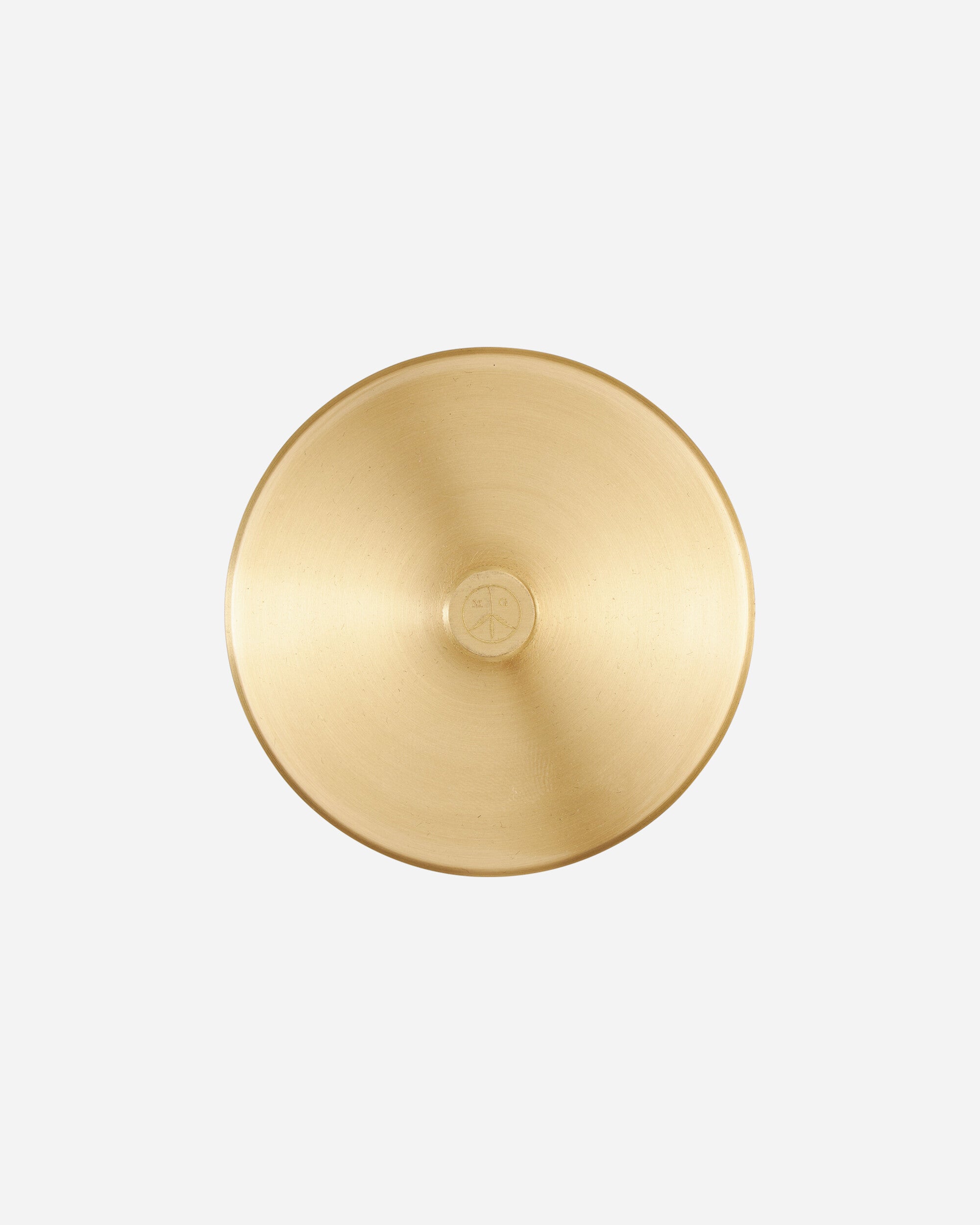 Mister Green Lidded Ashtray Brass High Times Smoking Sets MGLIDTRAY 001