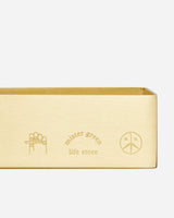 Mister Green Trifecta Logo Box Brass High Times Smoking Sets MGTRIBOX 001