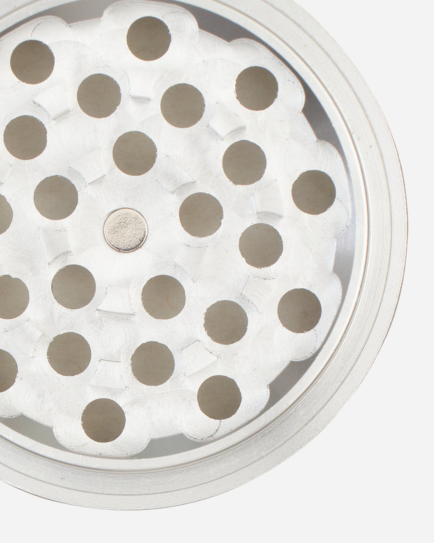 Mister Green Wright Grinder Silver High Times Smoking Sets GWRIGHTGRINDER 001