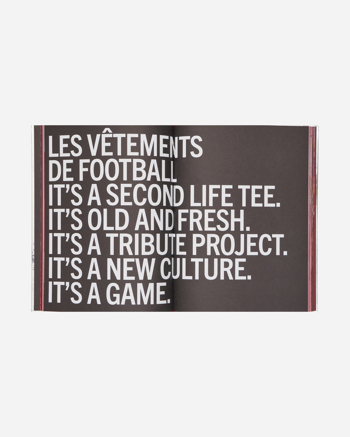 NSS Magazine Les Vetements De Football 2017 -2022 Multicolor Books and Magazines Magazines NSSMAG01 MULTI
