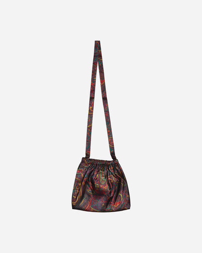 Needles Elastic Pochette- Pe/Cu Lame Jq. / Paisley Printed Bordeaux Bags and Backpacks Pouches MR073 A