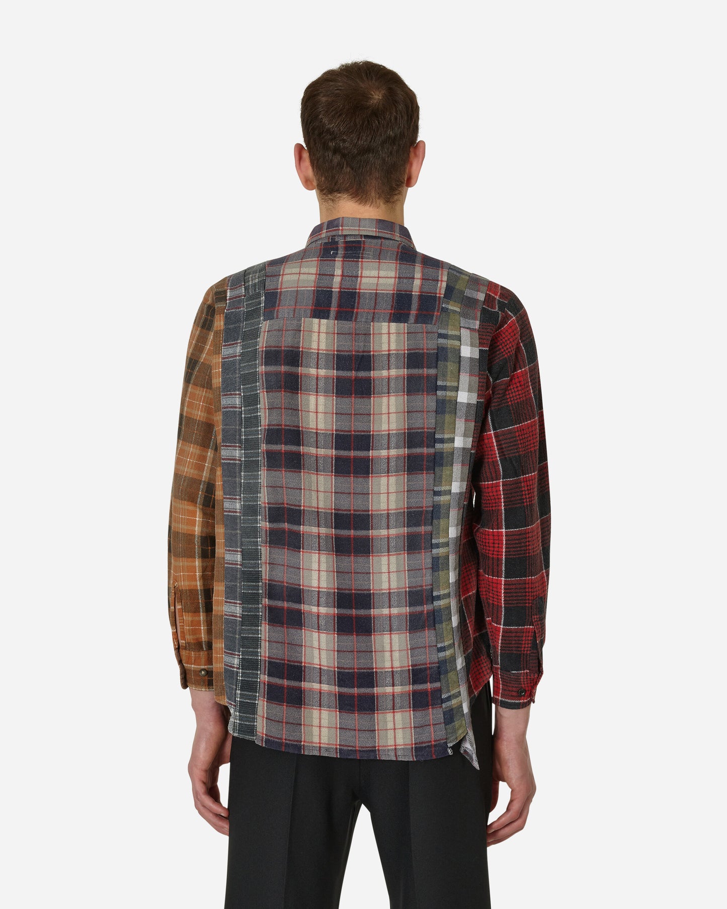 Needles Flannel Shirt - 7 Cuts Shirt / Reflection Assorted Shirts Longsleeve Shirt MR348 1