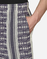 Needles Basketball Short - Papillon Stripe Dobby Jq. White Shorts Short MR243 A