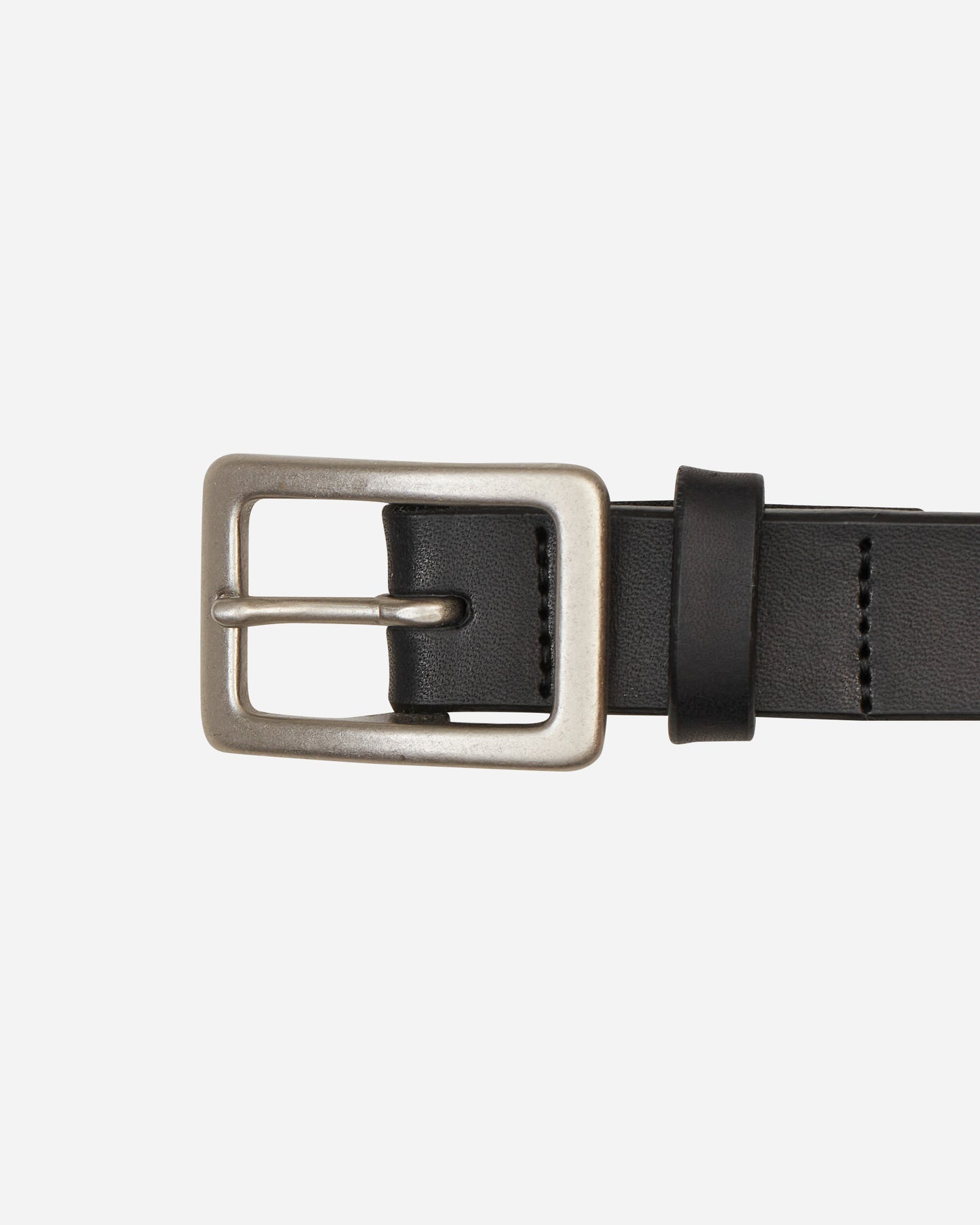 Neighborhood Leather Plain Belt Black Belts Belt 231PKNH-AC01 BK