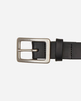 Neighborhood Leather Plain Belt Black Belts Belt 231PKNH-AC01 BK