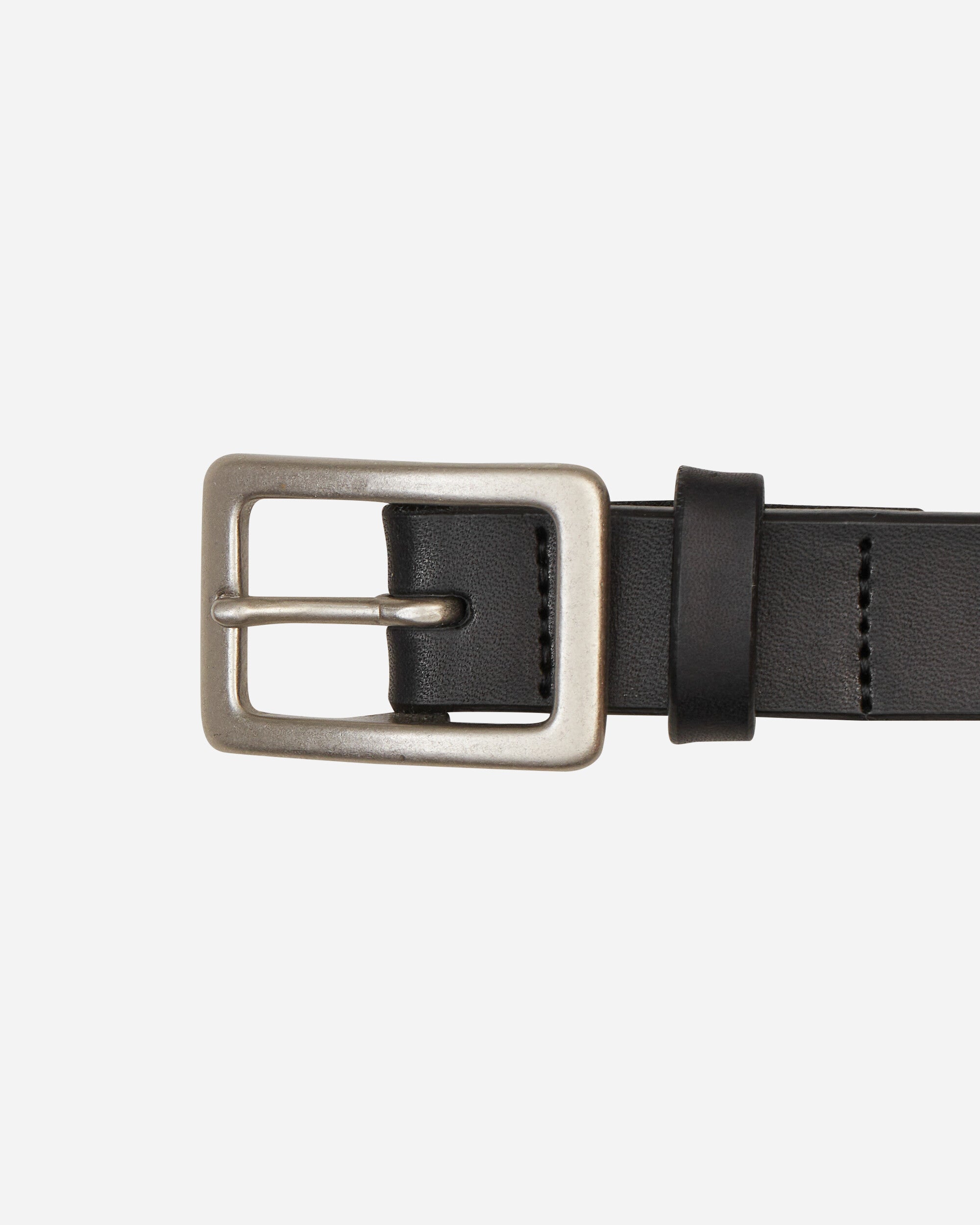 Neighborhood Leather Plain Belt Black Belts Belt 231PKNH-AC01 BK