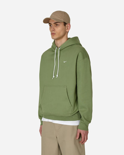 Nike Solo Swsh Flc Po Hoodie Oil Green/White Sweatshirts Hoodies DX1355-386