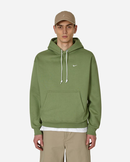 Nike Solo Swsh Flc Po Hoodie Oil Green/White Sweatshirts Hoodies DX1355-386