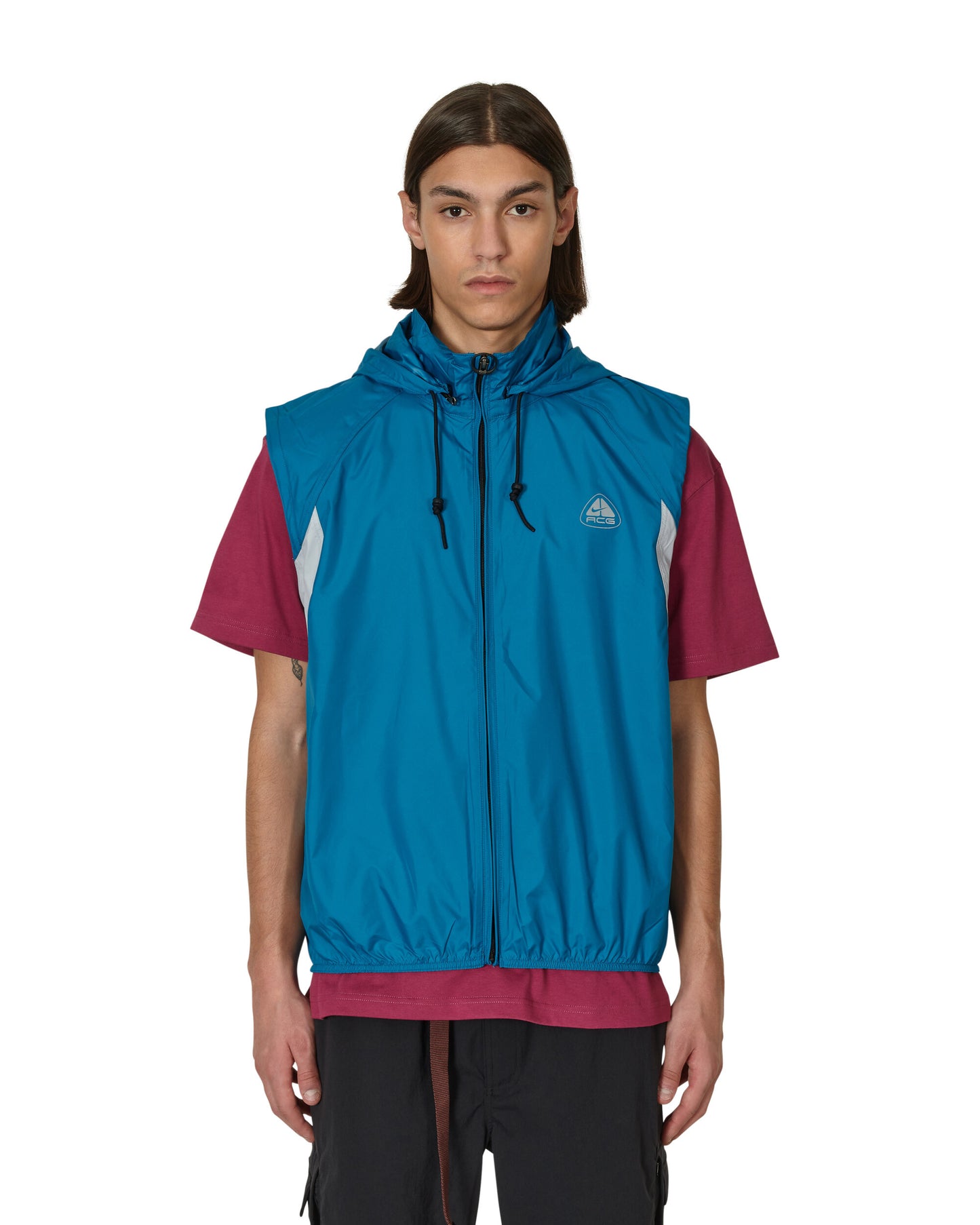 Nike Acg  Oregon Micro Shell Jkt Green Abyss/Black Coats and Jackets Jackets DV9217-301