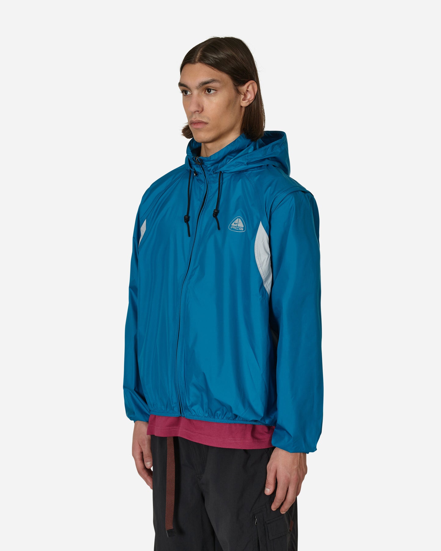 Nike Acg  Oregon Micro Shell Jkt Green Abyss/Black Coats and Jackets Jackets DV9217-301