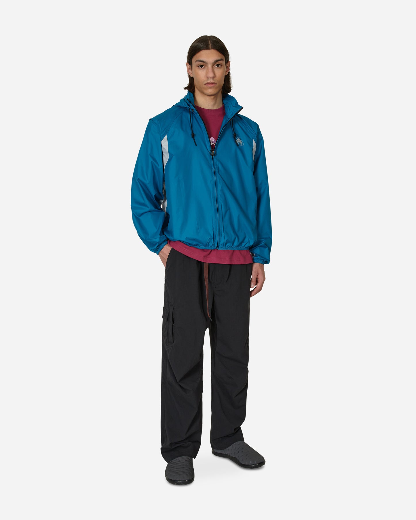 Nike Acg  Oregon Micro Shell Jkt Green Abyss/Black Coats and Jackets Jackets DV9217-301