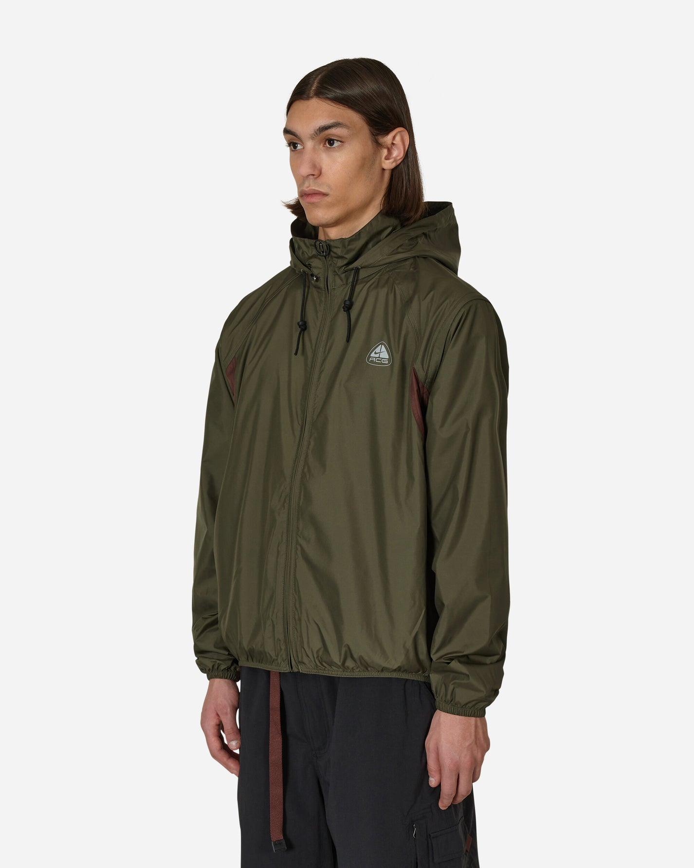 Nike Acg  Oregon Micro Shell Jkt Cargo Khaki/Earth Coats and Jackets Jackets DV9217-325