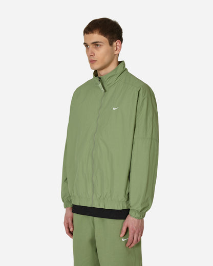 Nike Solo Swsh Wvn Trk Jkt Oil Green/White Coats and Jackets Jackets DQ5200-386