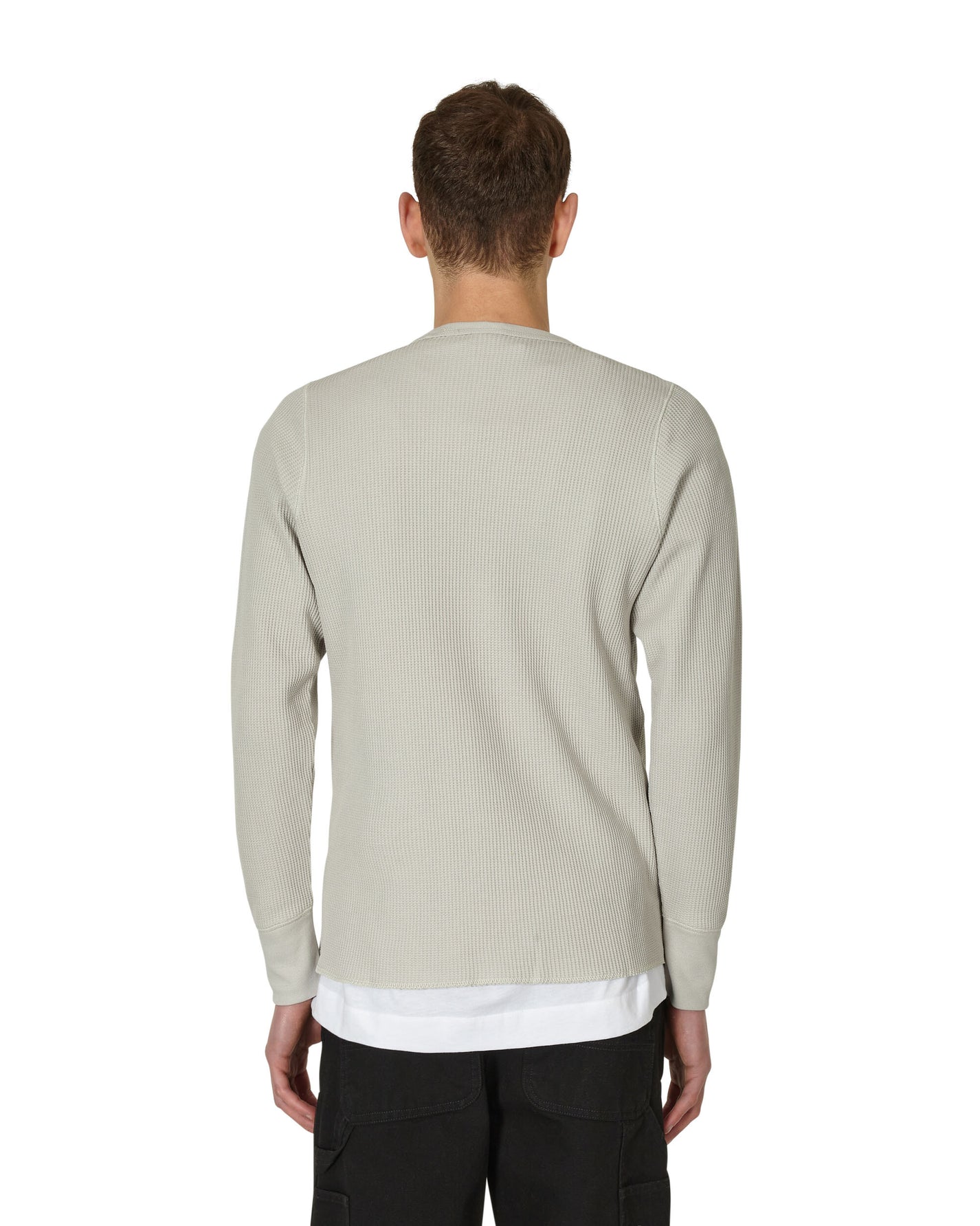 Nike Hvywt Waffle Ls Top Lt Iron Ore/Light Bone T-Shirts Longsleeve DX0894-012