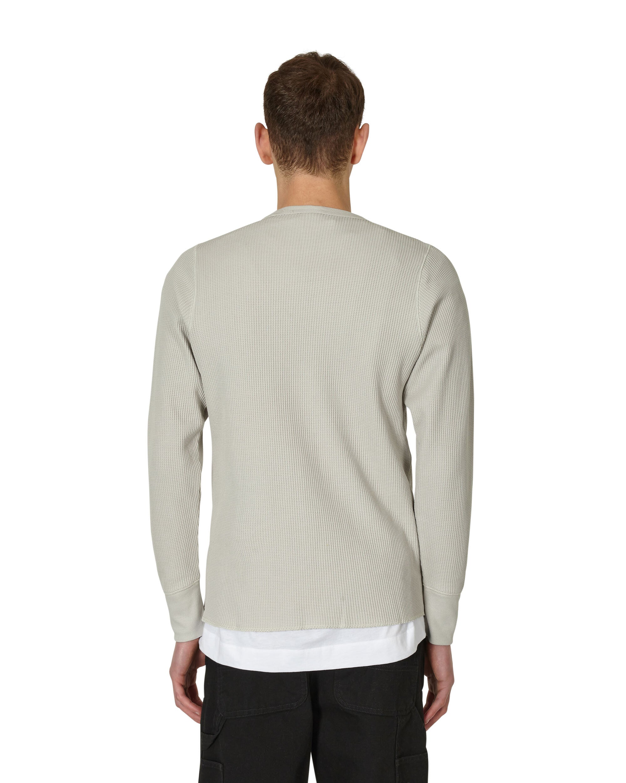 Nike Hvywt Waffle Ls Top Lt Iron Ore/Light Bone T-Shirts Longsleeve DX0894-012