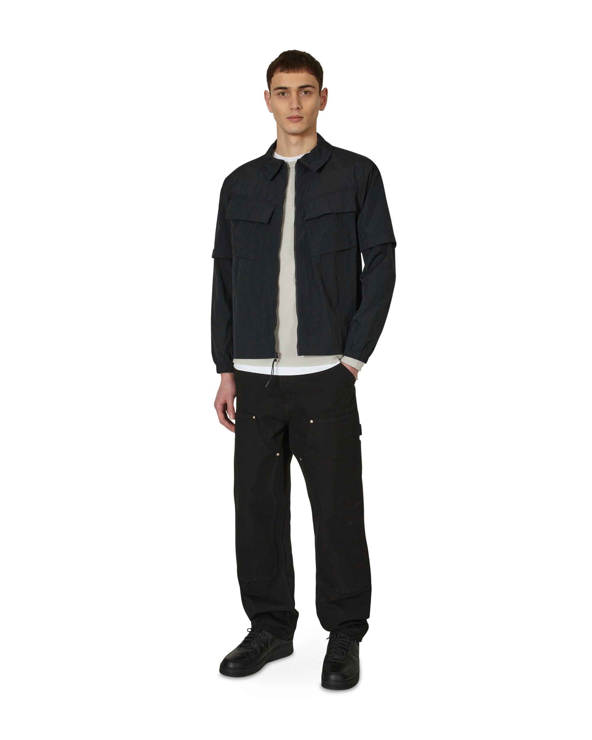 Nike Hvywt Waffle Ls Top Lt Iron Ore/Light Bone T-Shirts Longsleeve DX0894-012