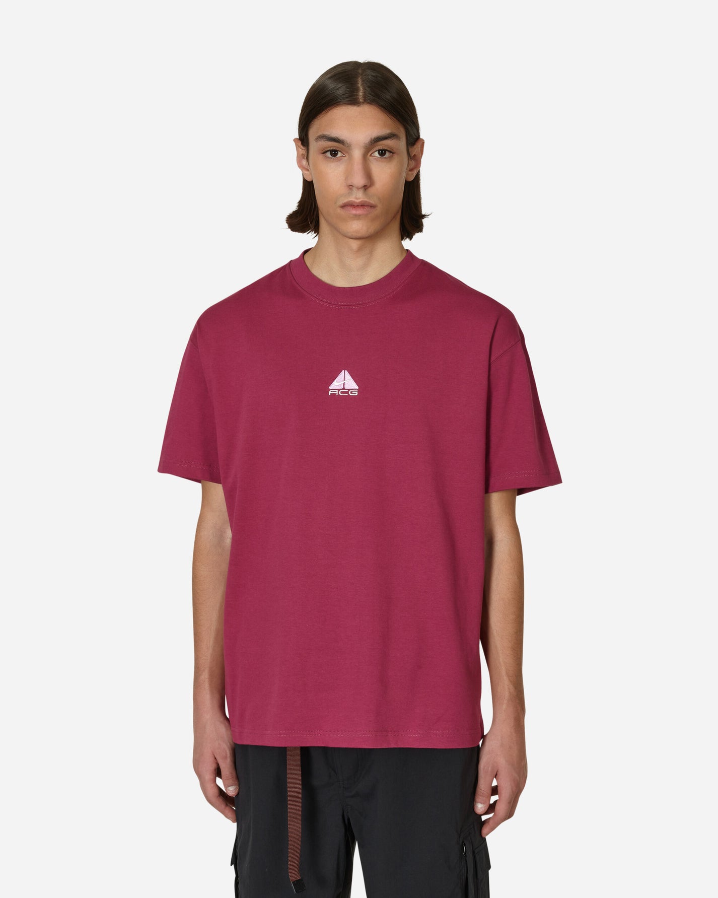 Nike Acg Ss Tee Lbr Lungs Rosewood/Rush Fuchsia T-Shirts Shortsleeve DQ1815-653
