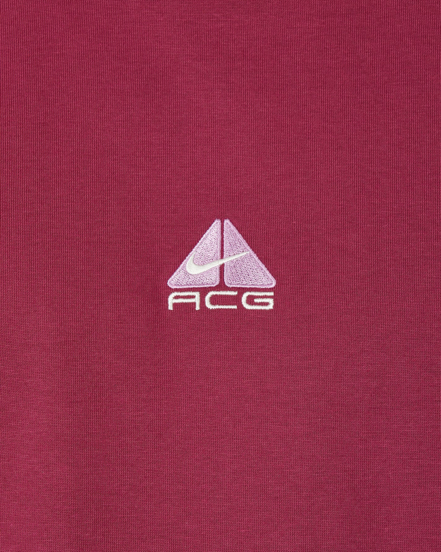 Nike Acg Ss Tee Lbr Lungs Rosewood/Rush Fuchsia T-Shirts Shortsleeve DQ1815-653