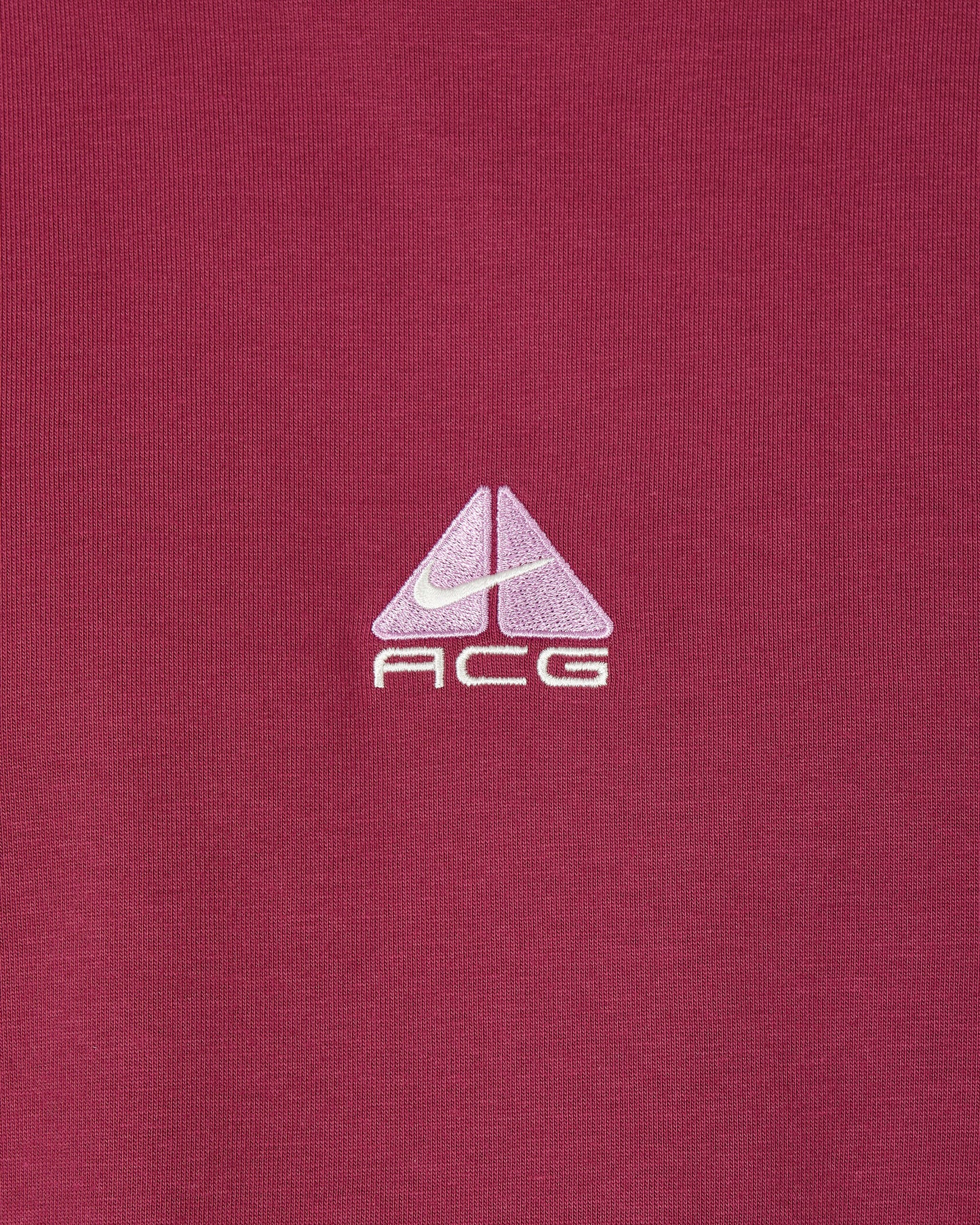 Nike Acg Ss Tee Lbr Lungs Rosewood/Rush Fuchsia T-Shirts Shortsleeve DQ1815-653