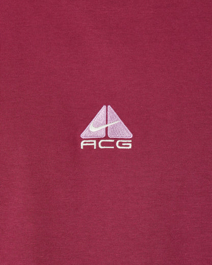 Nike Acg Ss Tee Lbr Lungs Rosewood/Rush Fuchsia T-Shirts Shortsleeve DQ1815-653
