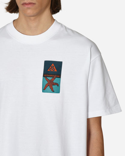 Nike Acg Ss Tee Patch White T-Shirts Shortsleeve DX9443-100