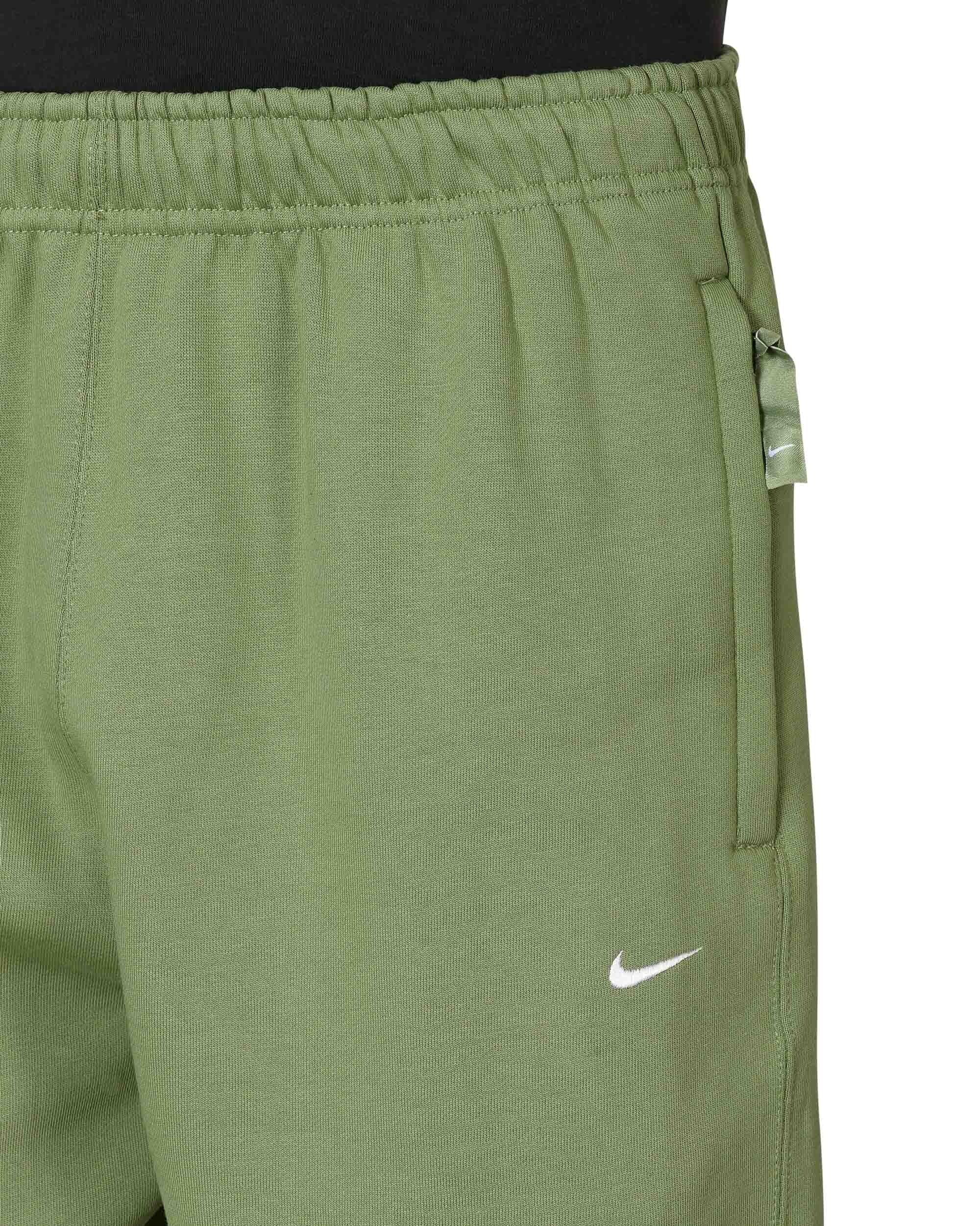 Nike Solo Swsh Flc Cf Pant Oil Green/White Pants Sweatpants DX1364-386