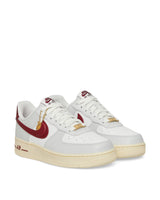 Nike Wmns Air Force 1 07 Se Photon Dust/Team Red Sneakers Low DV7584-001