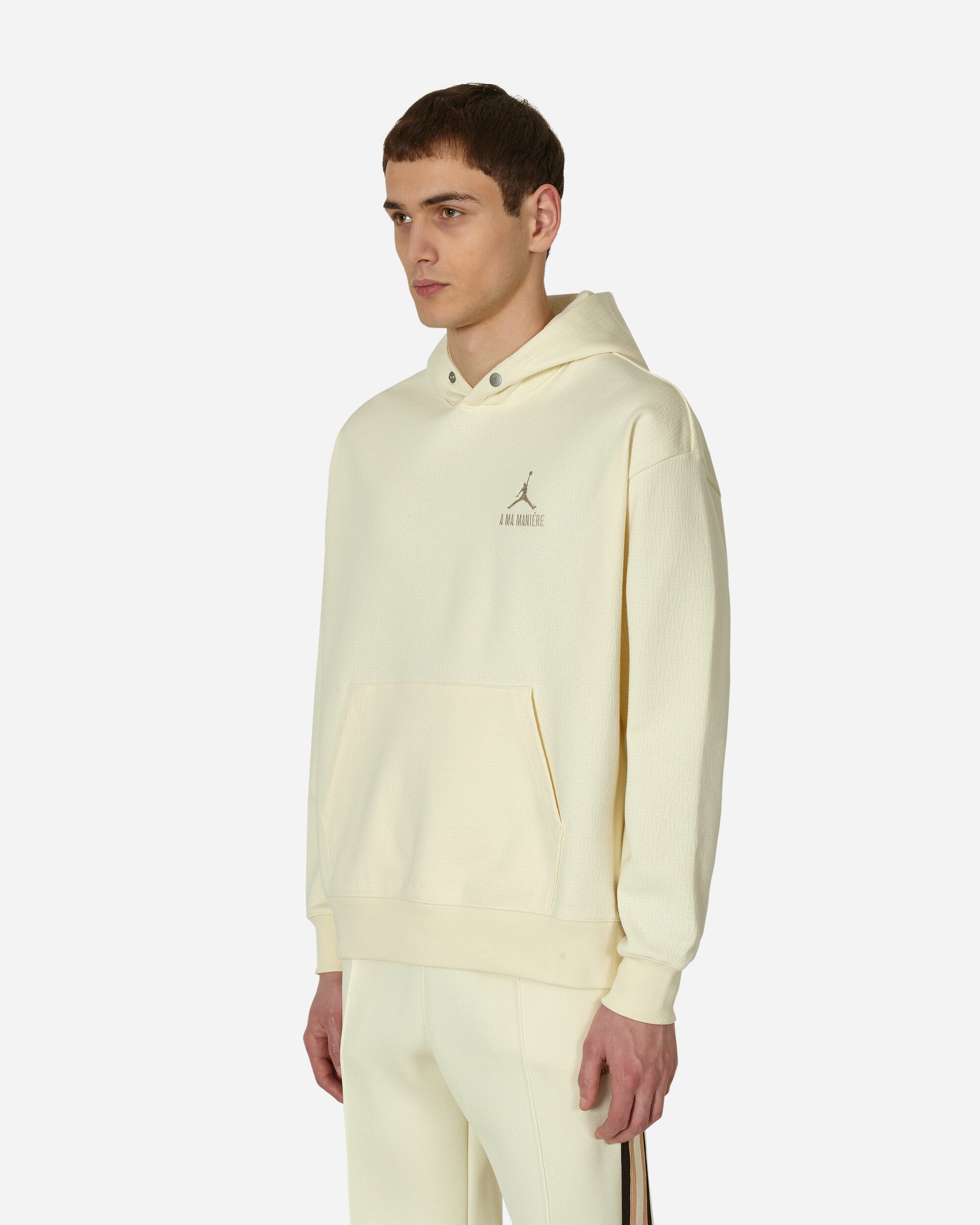 Nike Jordan Amm Jacquard Hoodie Coconut Milk Sweatshirts Hoodies DV7455-113