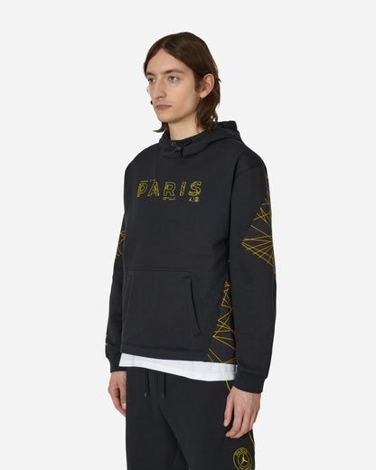 Nike Jordan Psg Stmt Flc Black/Tour Yellow Sweatshirts Hoodies DV0613-010