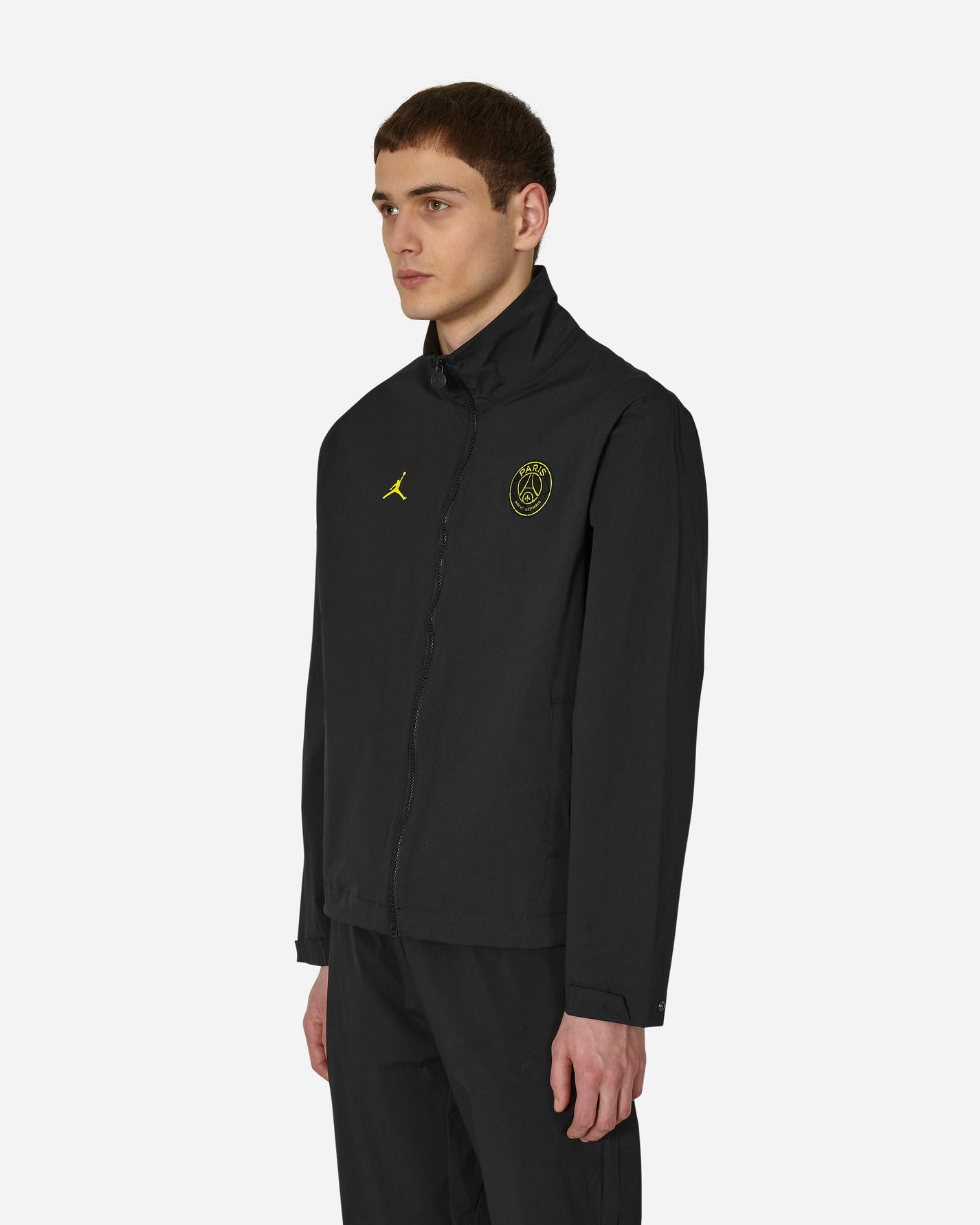 Nike Jordan Psg Wvn Jacket Black/Tour Yellow/Tour Yellow Coats and Jackets Jackets DV0608-010
