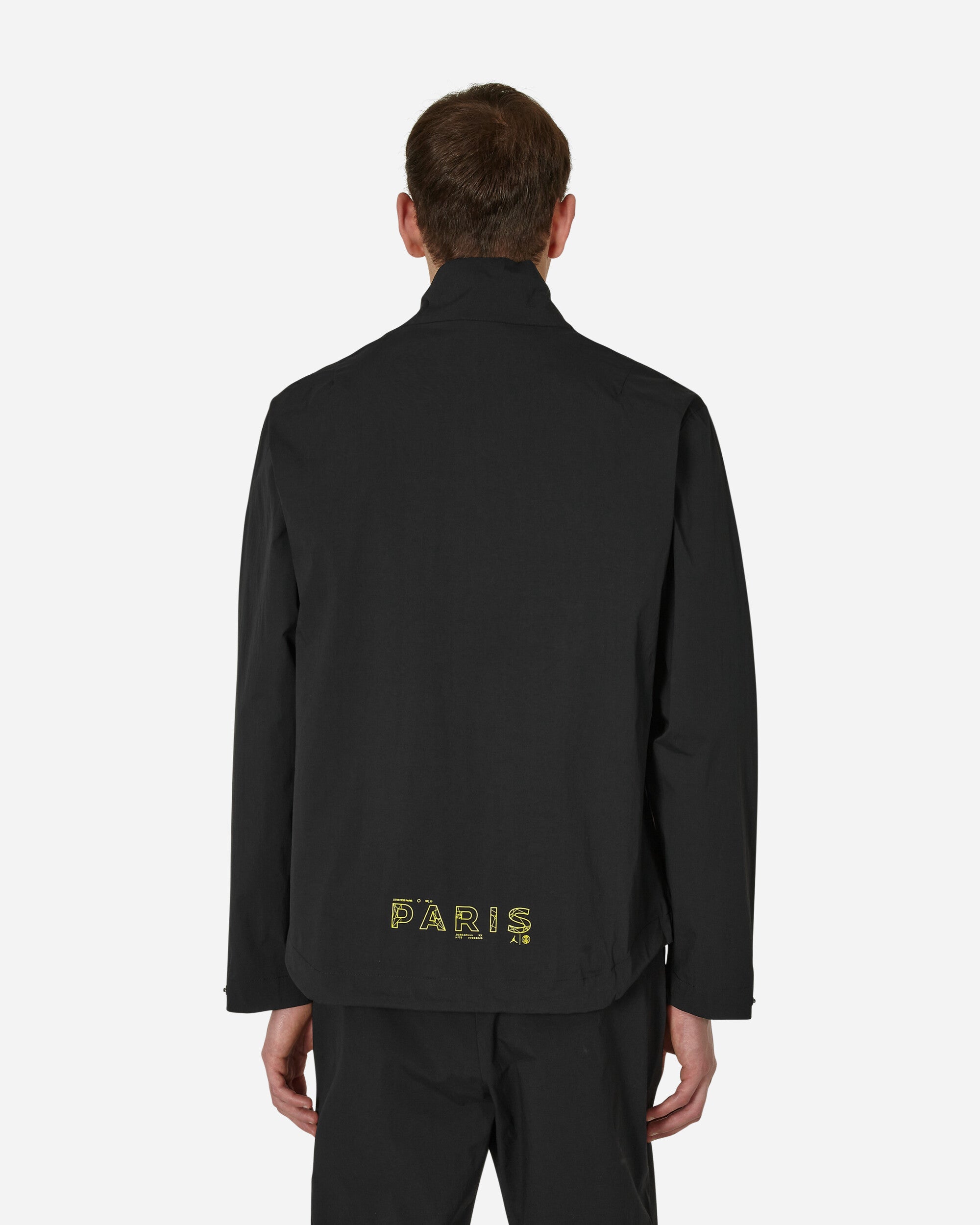 Nike Jordan Psg Wvn Jacket Black/Tour Yellow/Tour Yellow Coats and Jackets Jackets DV0608-010