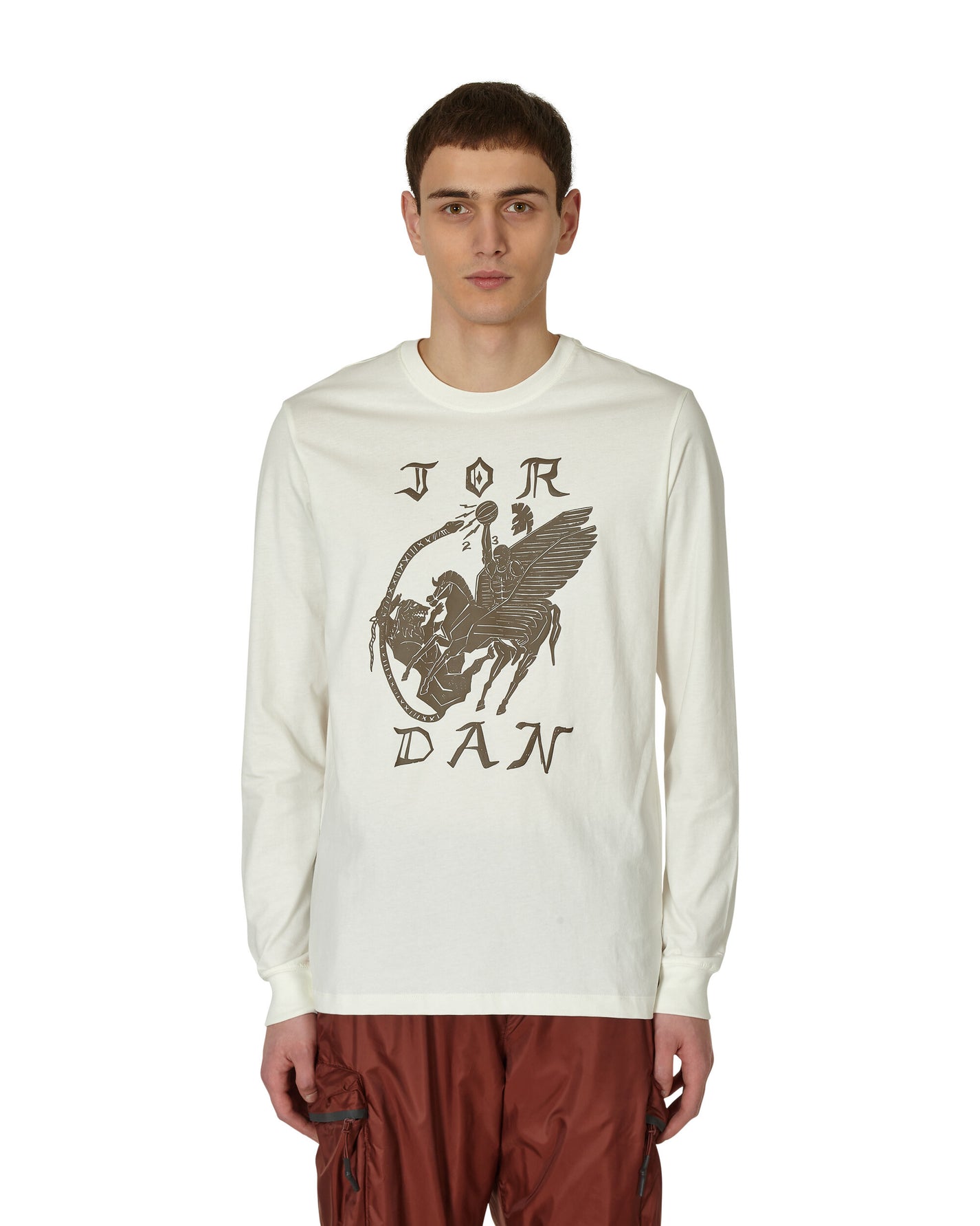 Nike Jordan Flt Artst Srs Ls Crew Sail T-Shirts Longsleeve DV8424-133