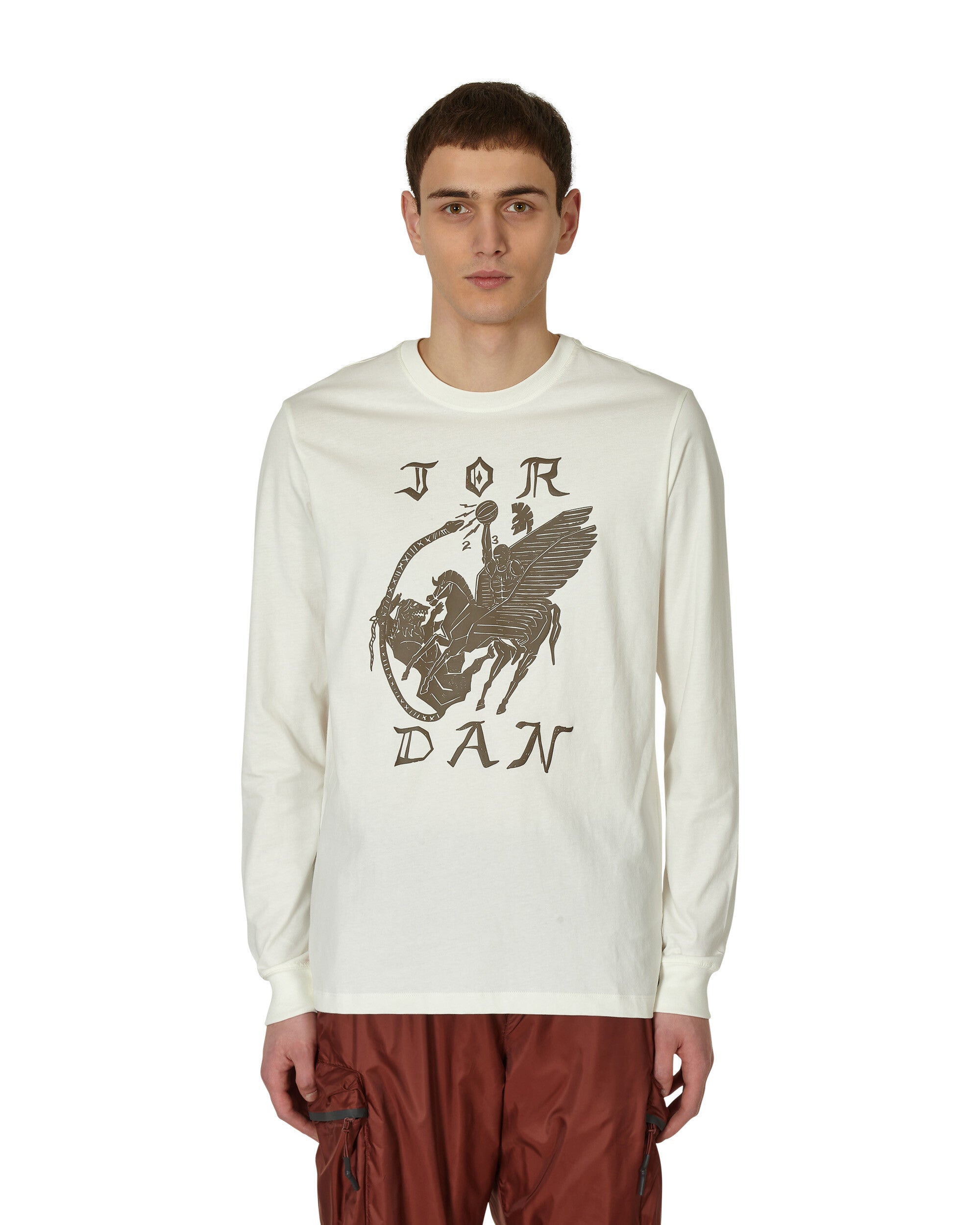 Nike Jordan Flt Artst Srs Ls Crew Sail T-Shirts Longsleeve DV8424-133