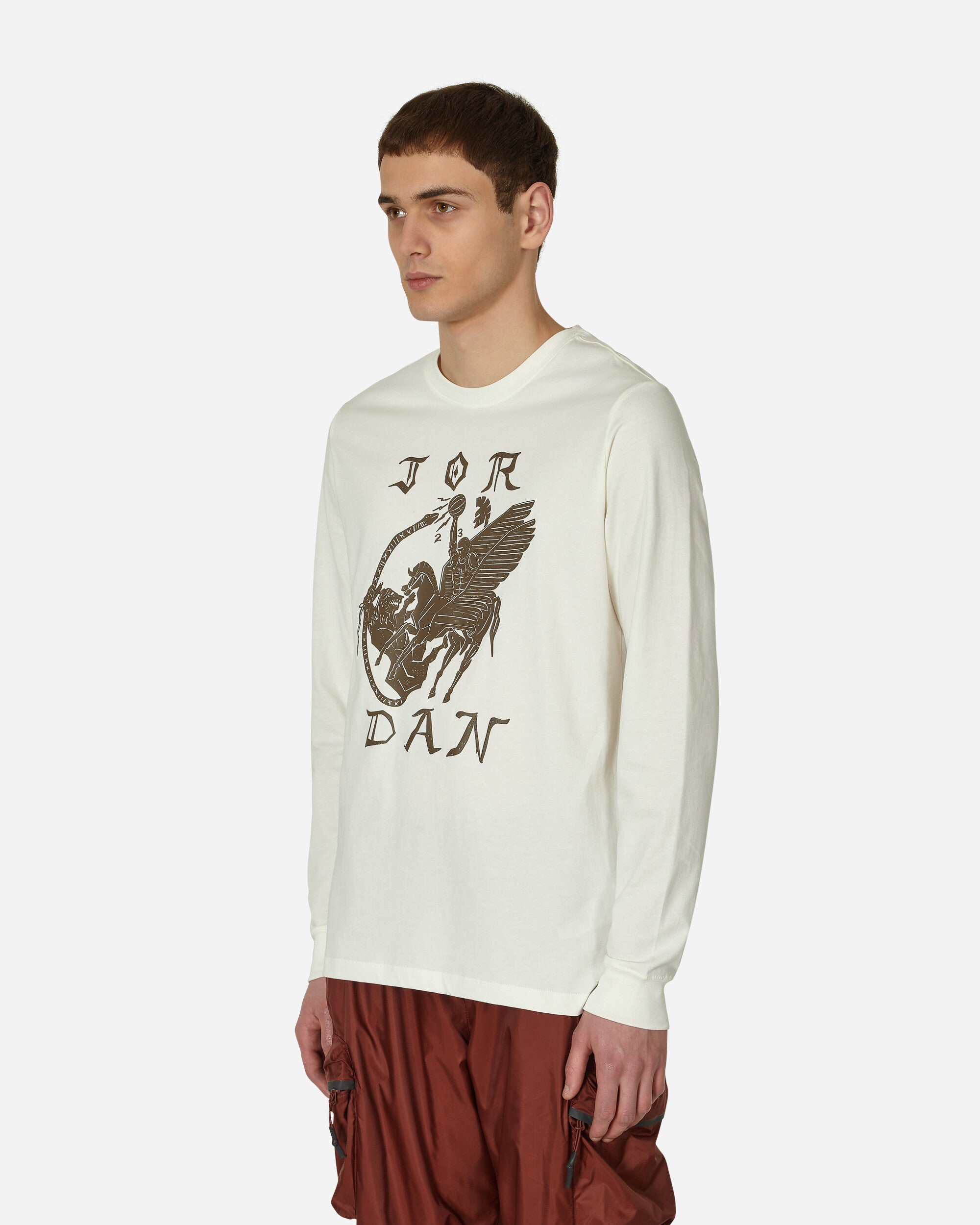 Nike Jordan Flt Artst Srs Ls Crew Sail T-Shirts Longsleeve DV8424-133