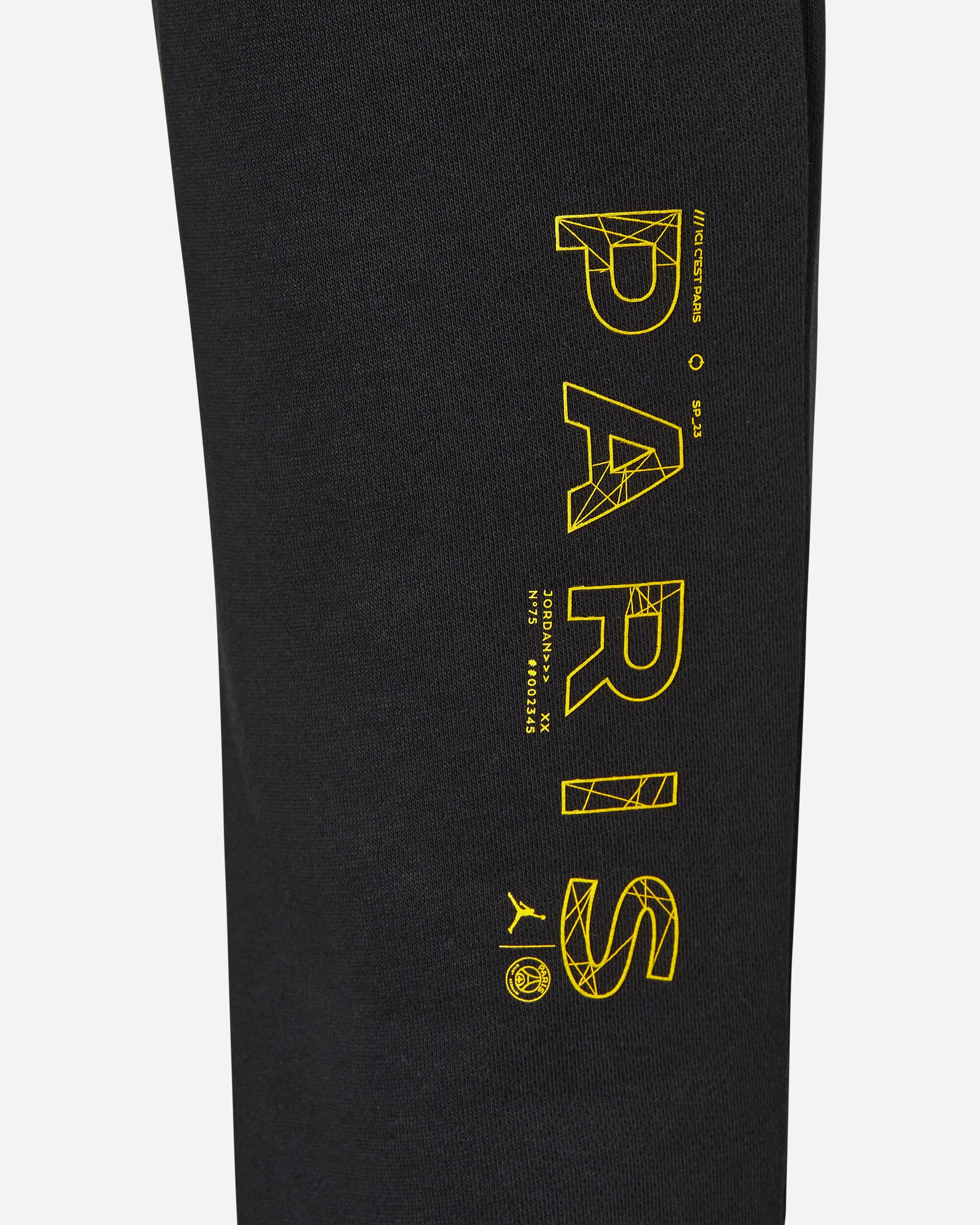 Nike Jordan Psg Flc Pant Black/Tour Yellow Pants Sweatpants DV0621-010