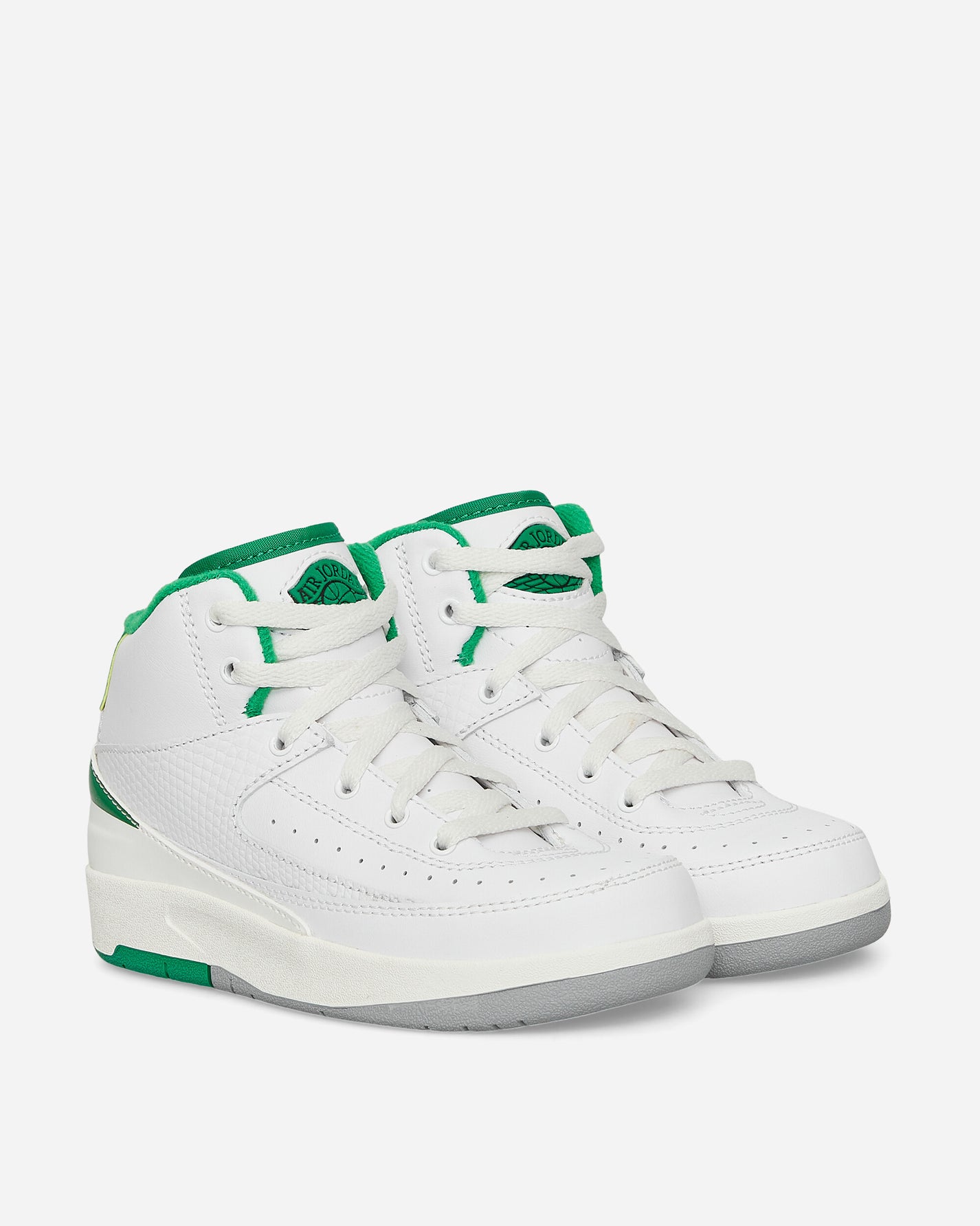Nike Jordan Jordan 2 Retro (Ps) White/Lucky Green Sneakers High DQ8564-103