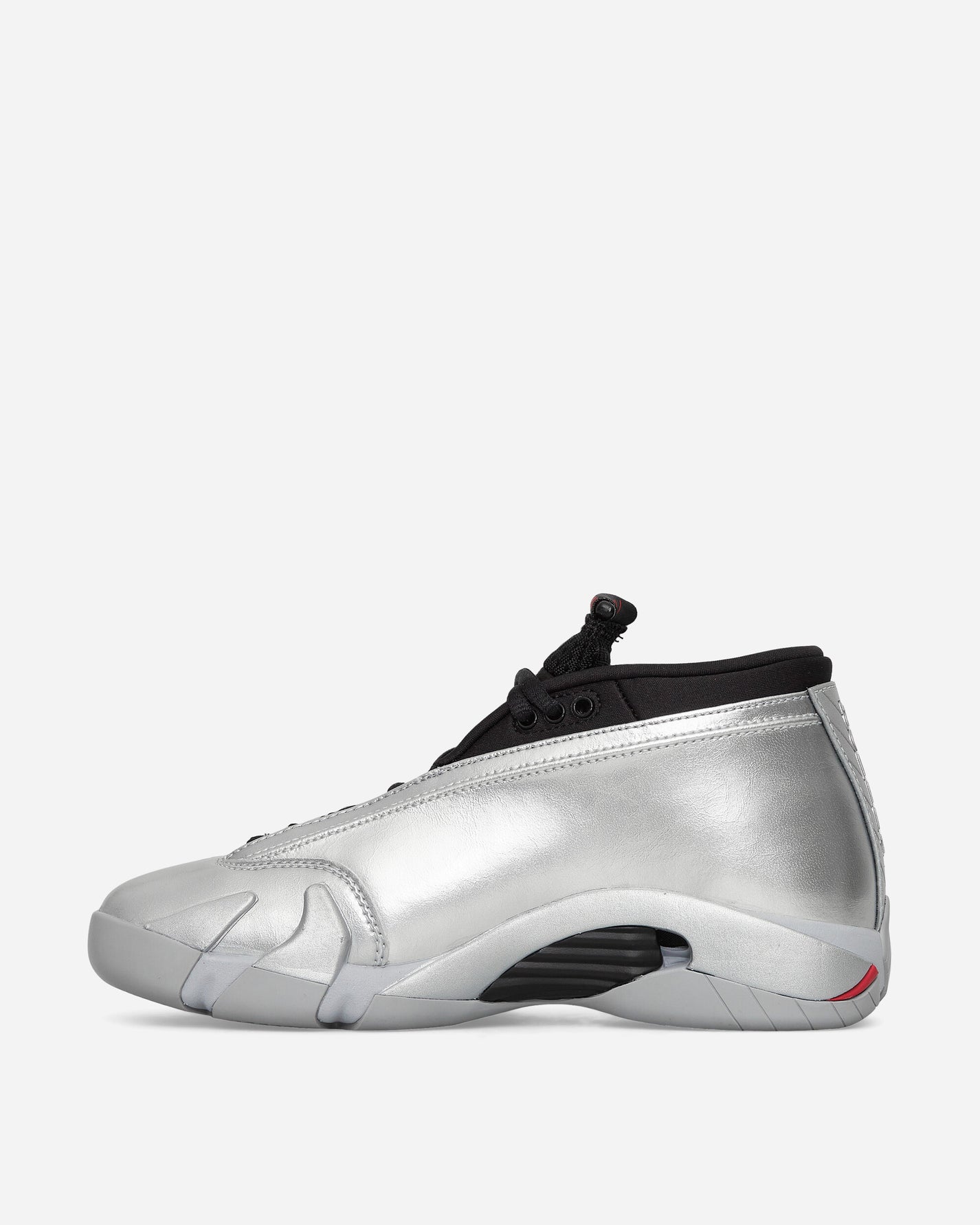 Nike Jordan Wmns Air Jordan 14 Retro Low Metallic Silver/Fire Red Sneakers Low DH4121-060