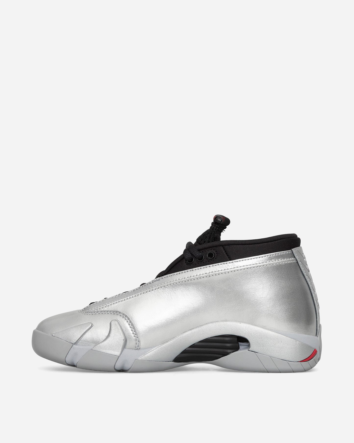 Nike Jordan Wmns Air Jordan 14 Retro Low Metallic Silver/Fire Red Sneakers Low DH4121-060