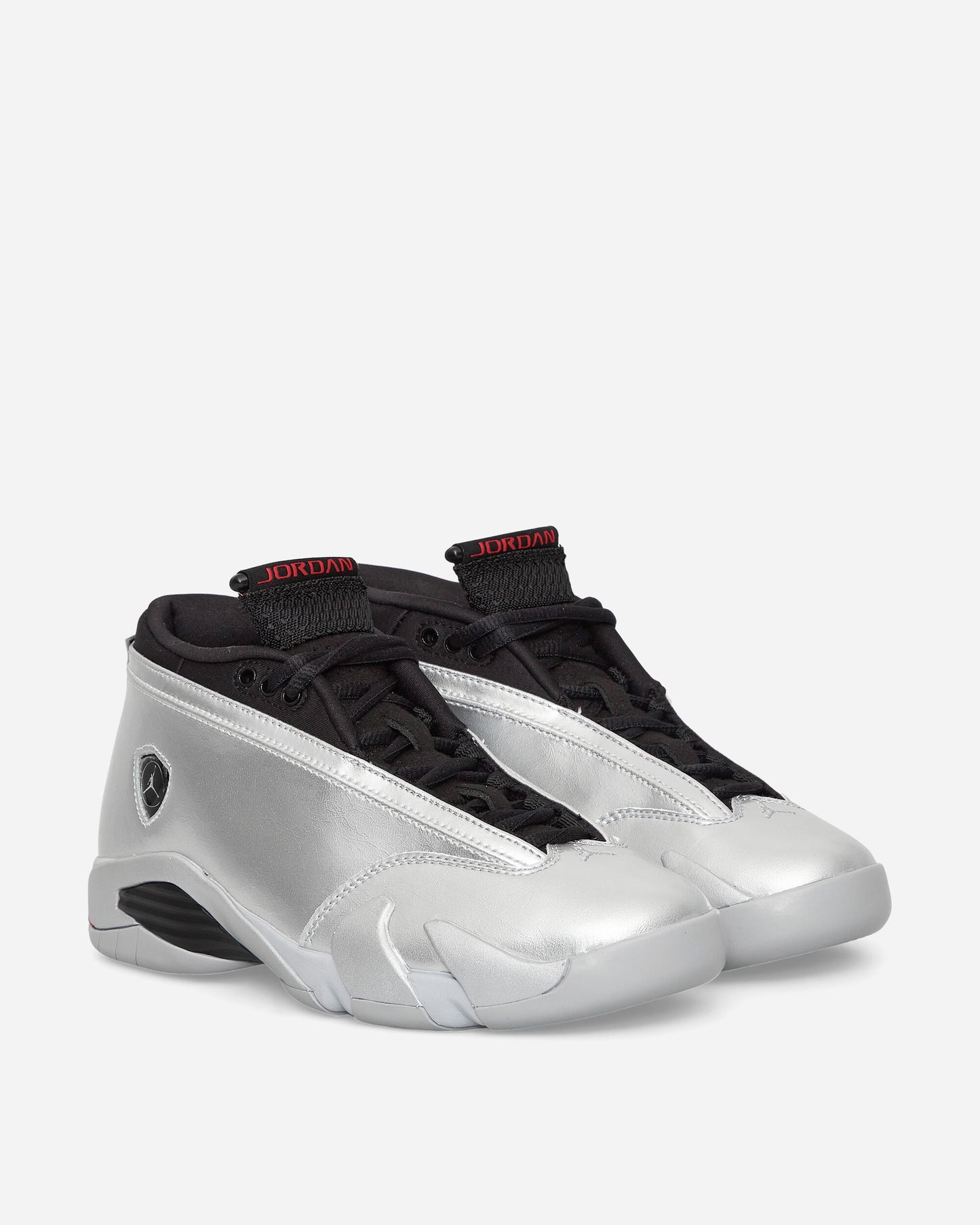 Nike Jordan Wmns Air Jordan 14 Retro Low Metallic Silver/Fire Red Sneakers Low DH4121-060