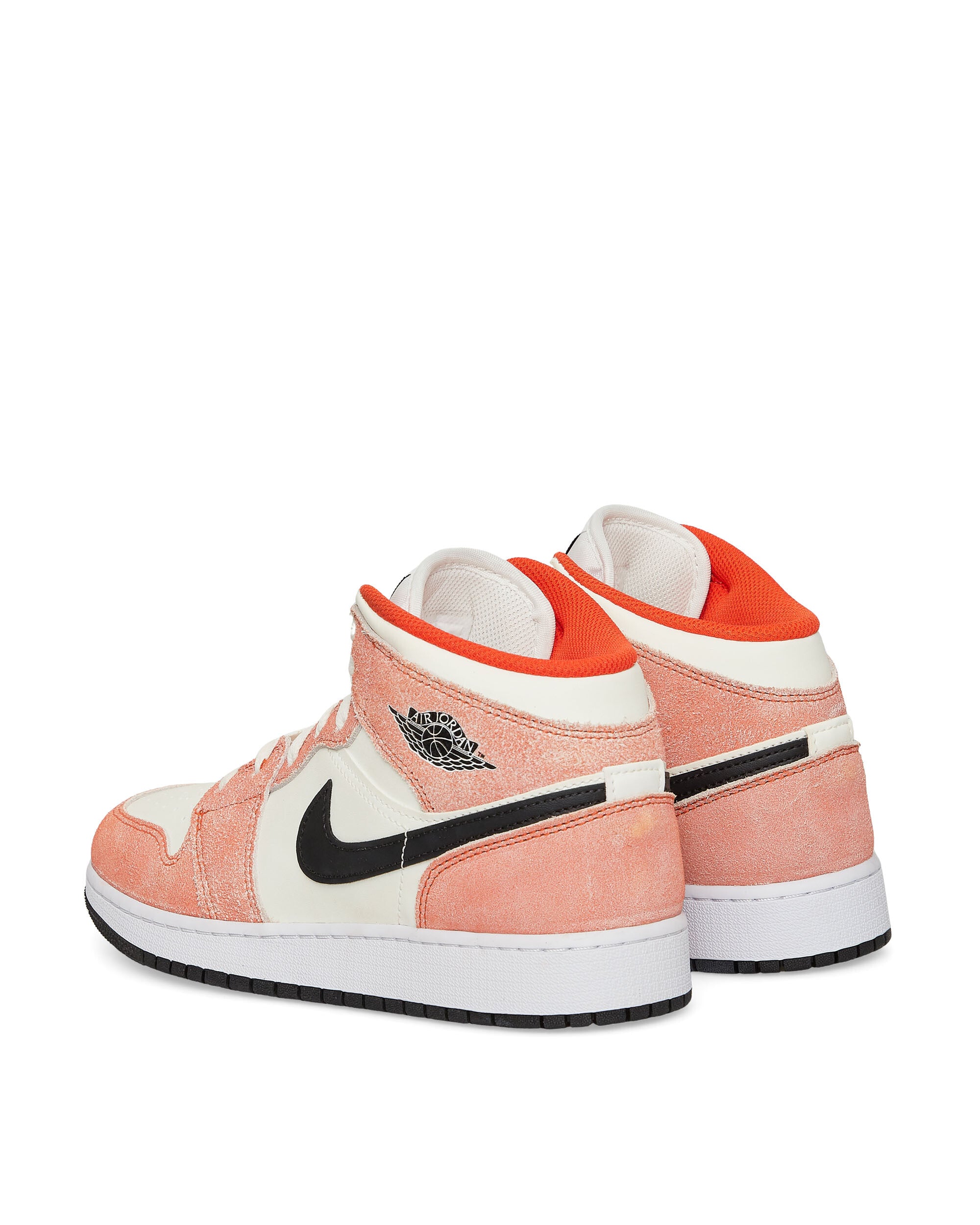 Nike Jordan Air Jordan 1 Mid Se (Gs) Team Orange/Black Sneakers Mid DV1336-800