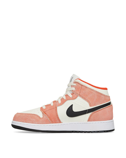 Nike Jordan Air Jordan 1 Mid Se (Gs) Team Orange/Black Sneakers Mid DV1336-800