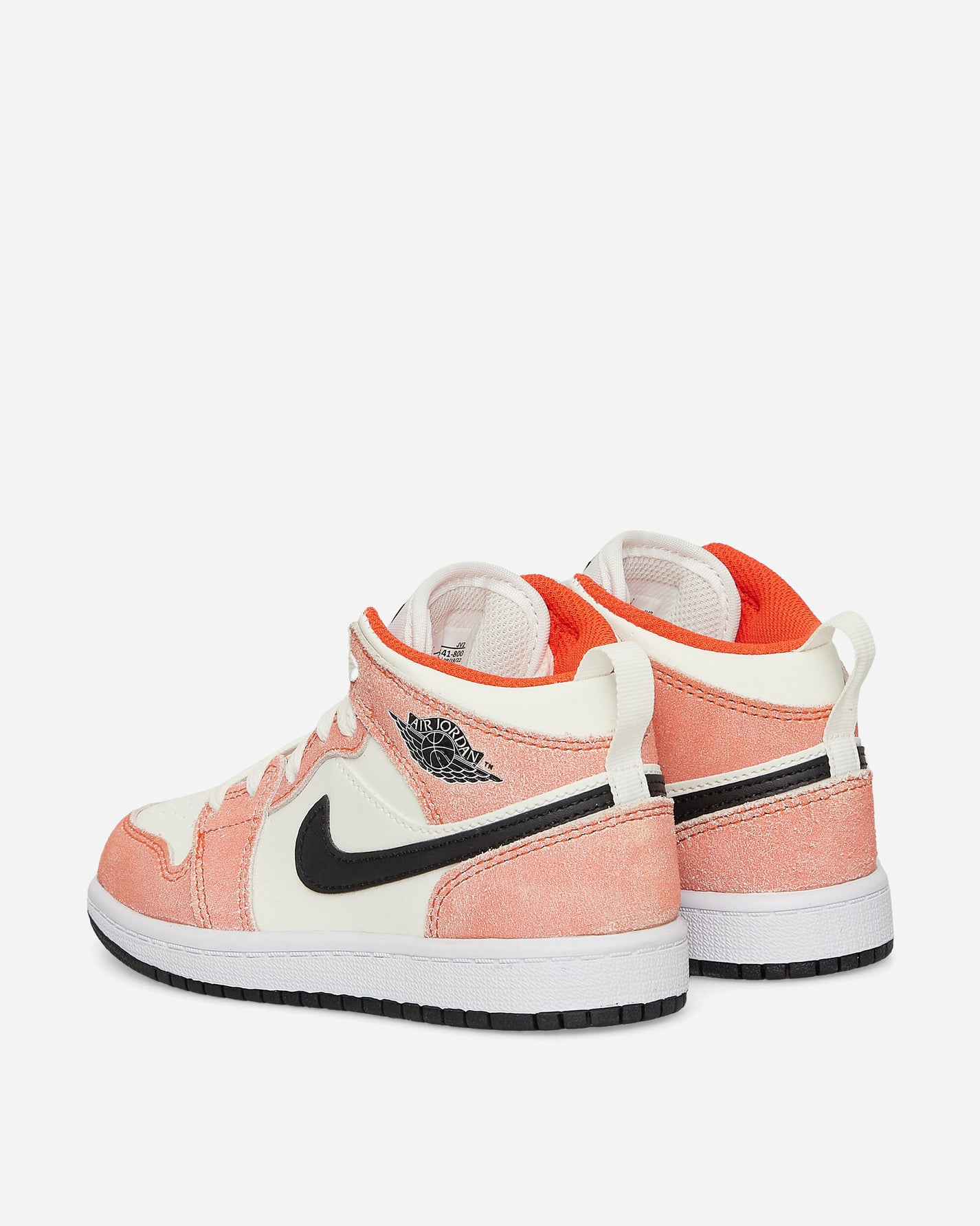 Nike Jordan Jordan 1 Mid Se (Ps) Team Orange/Black Sneakers Mid DV1341-800
