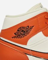 Nike Jordan Wmns Air Jordan 1 Mid Se Coconut Milk/Sport Spice Sneakers Mid DV1302-100