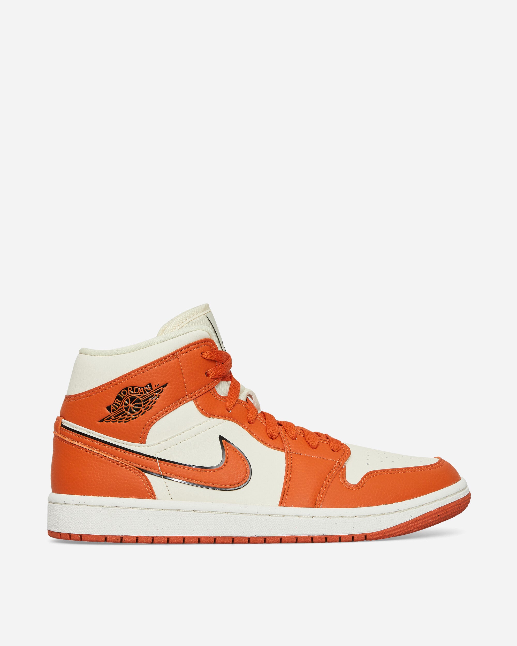Nike Jordan Wmns Air Jordan 1 Mid Se Coconut Milk/Sport Spice Sneakers Mid DV1302-100