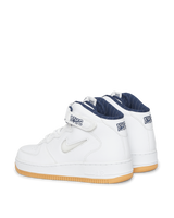 Nike Air Force 1 07 Lv8 2 White/Black Dark Sulfur Sneakers Low DM0118-100