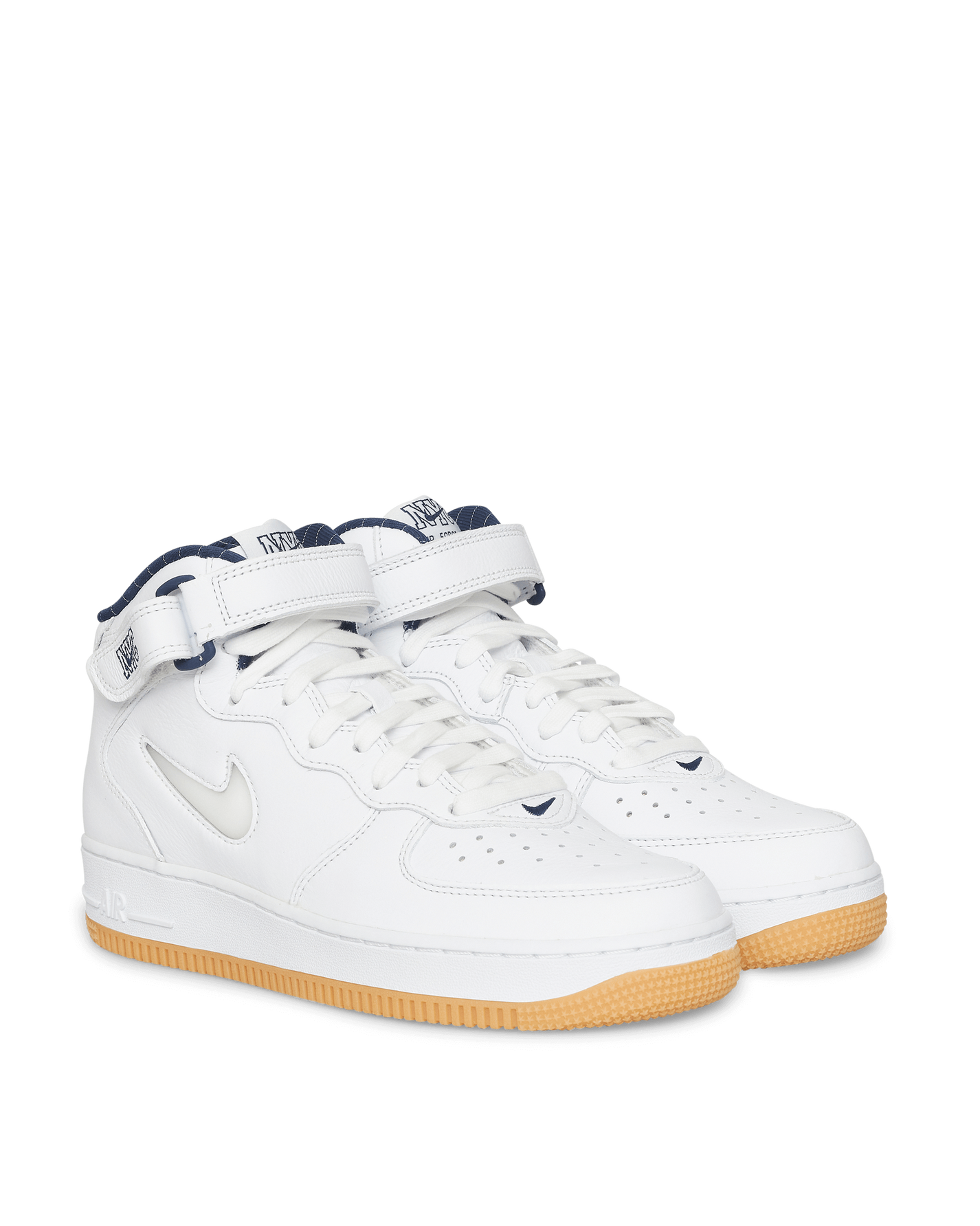 Nike Air Force 1 07 Lv8 2 White/Black Dark Sulfur Sneakers Low DM0118-100